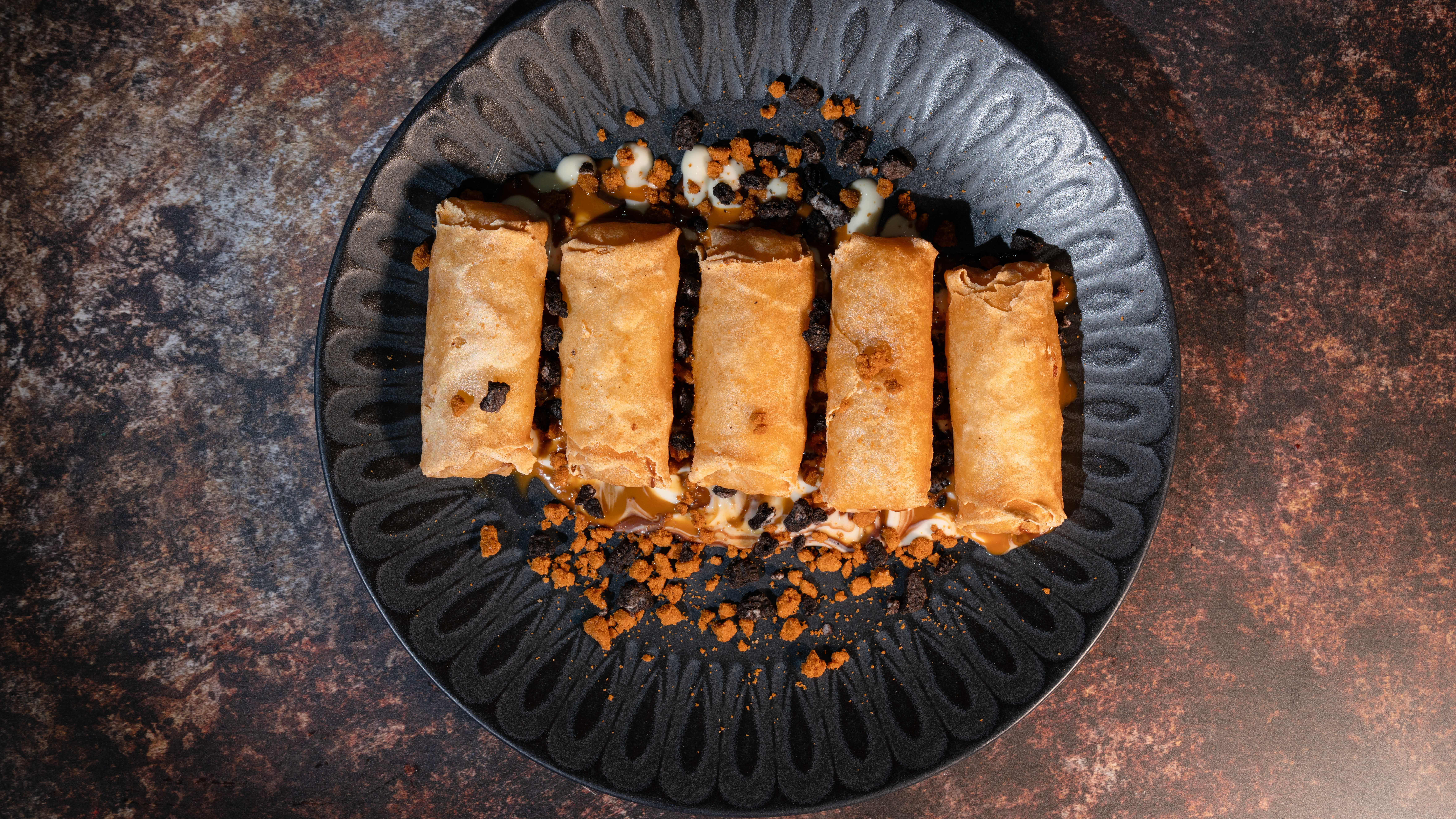 Mango & Sticky Rice Rolls