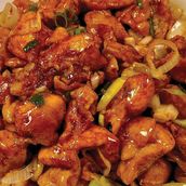 Stir-Fried Diced Chicken With Green Onions 027