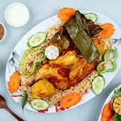 Chicken Madfoun Meal