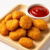 Chicken nuggets pieces