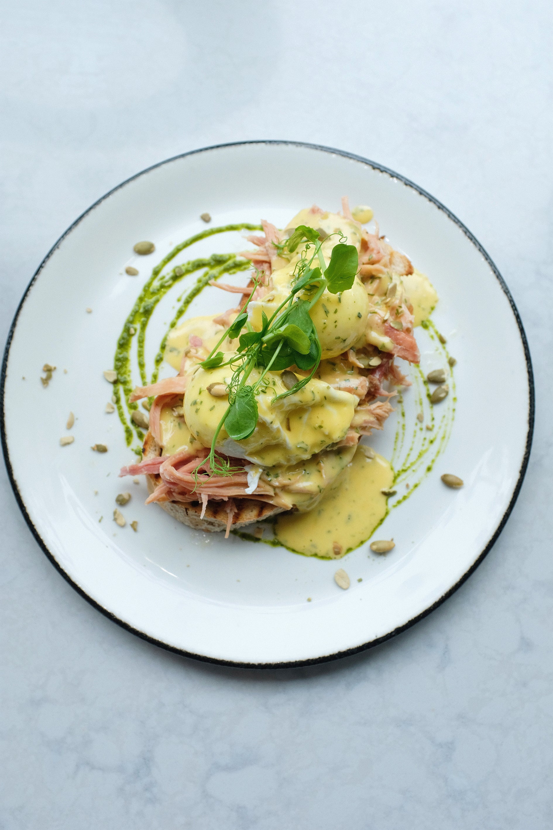 Eggs Florentine (V)