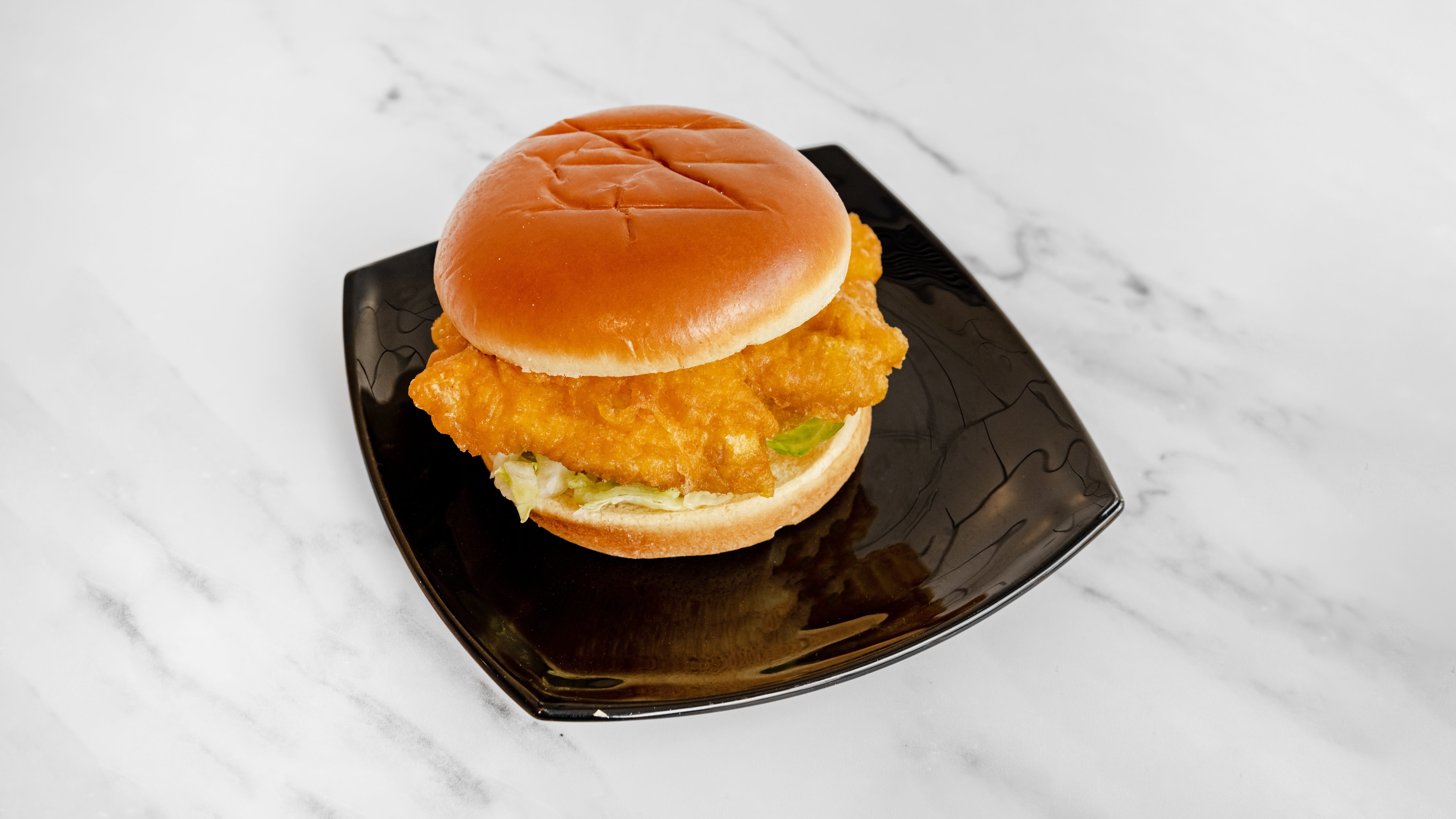 Lemon & Pepper Cod Burger