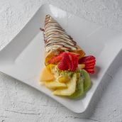 (133) Mixed Fruits Crepe