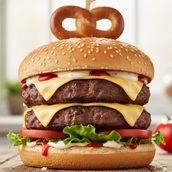 Chi/Beef Double Burger