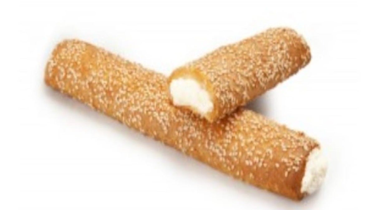 Pastry with philadelphia