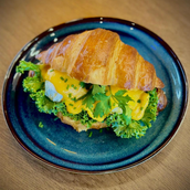 Egg Benedict Croissant