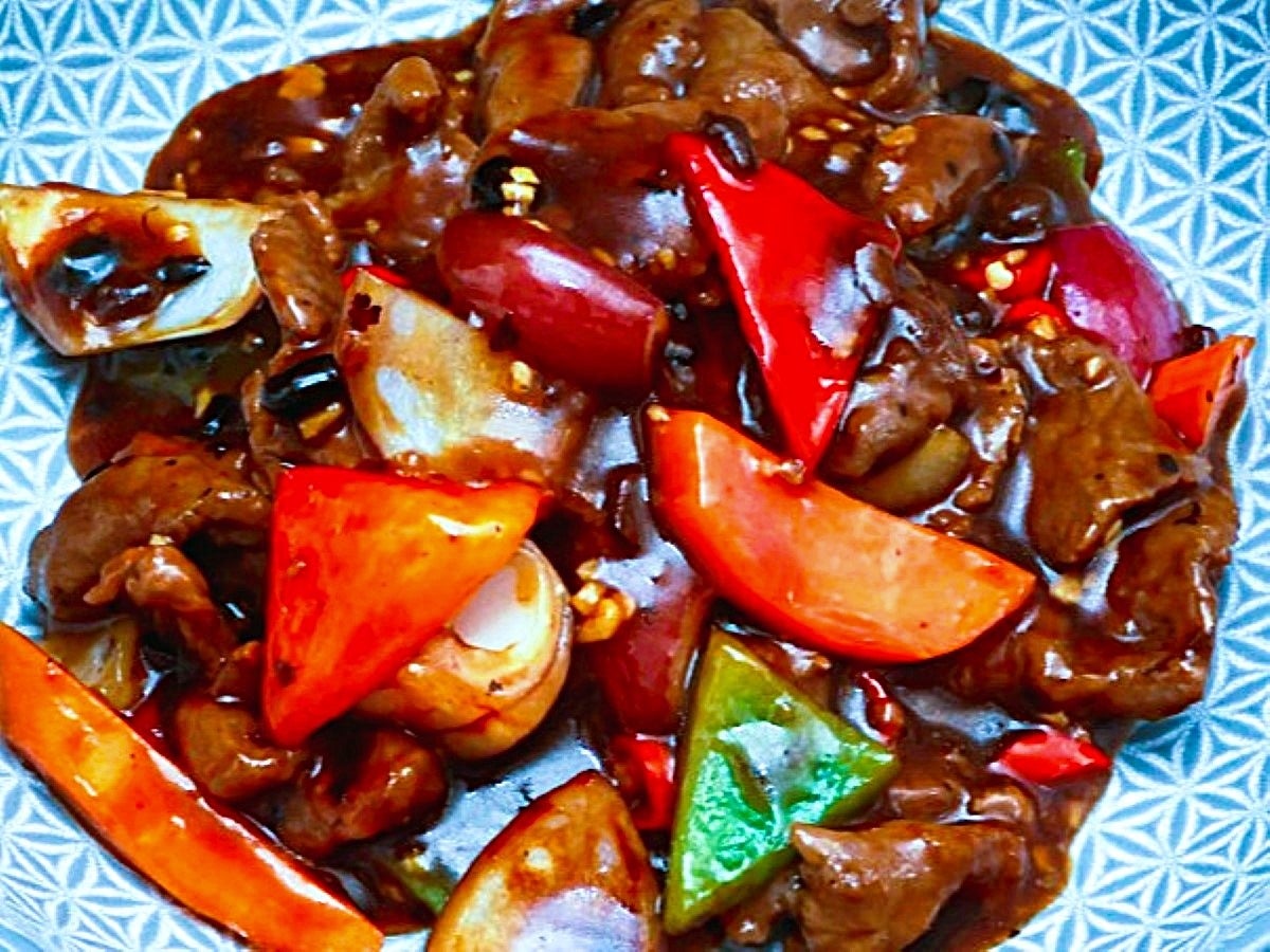 96. Pa Pa Beef (Szechuan Style)��