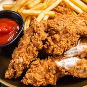 Chicken Strips With Fries