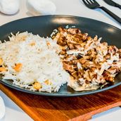 Creamy Beef with Rice