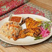 Qabuli Chicken Plate