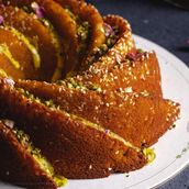 Qurs Aqaili Almond Ricotta Cake