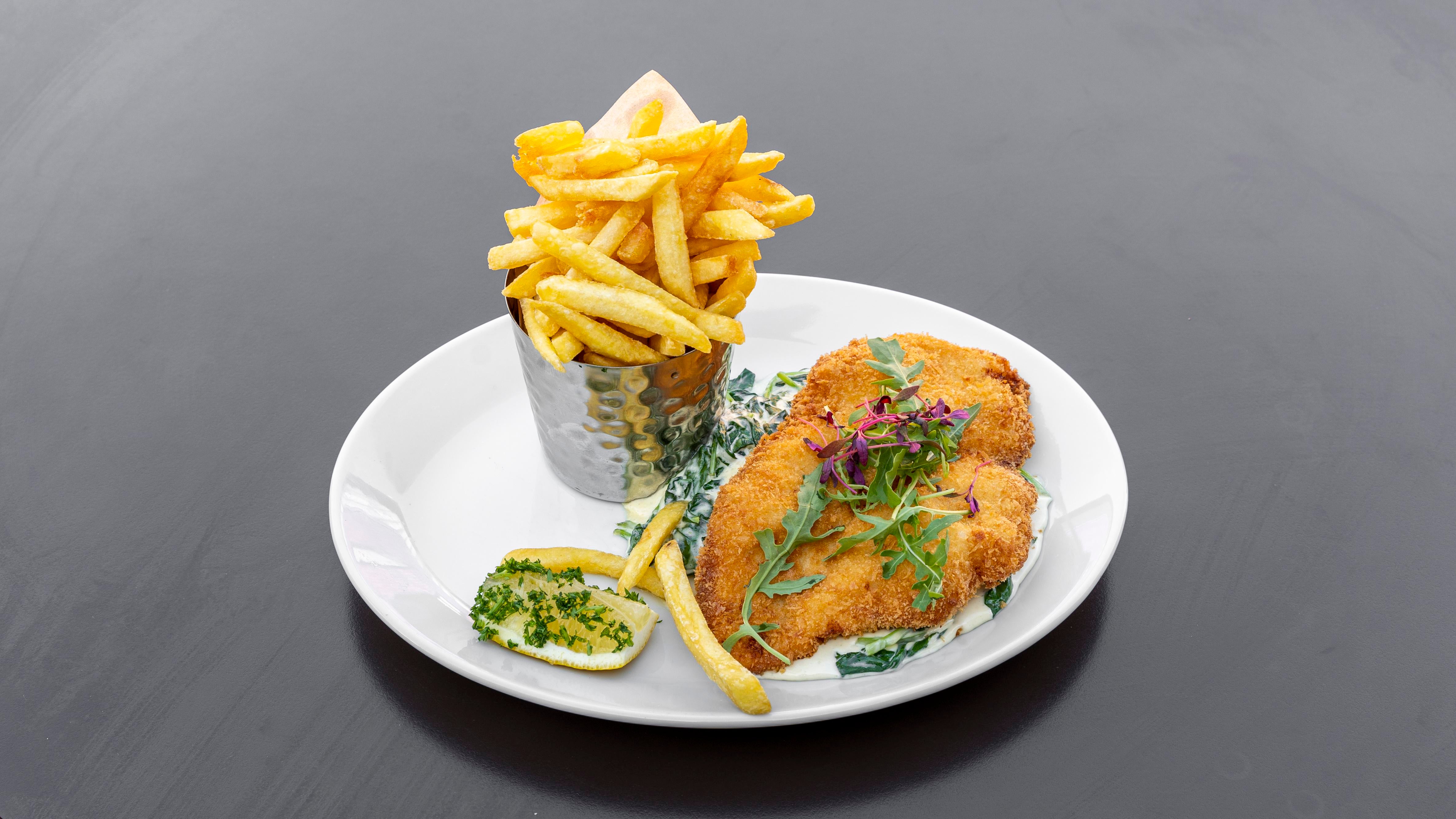Panko Breaded Chicken Schnitzel