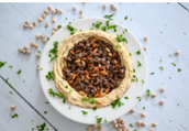 Hummus with Meat Plate