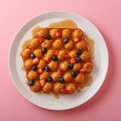 Berry Bubble Waffle