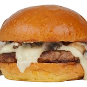 Mushroom Swiss Burger