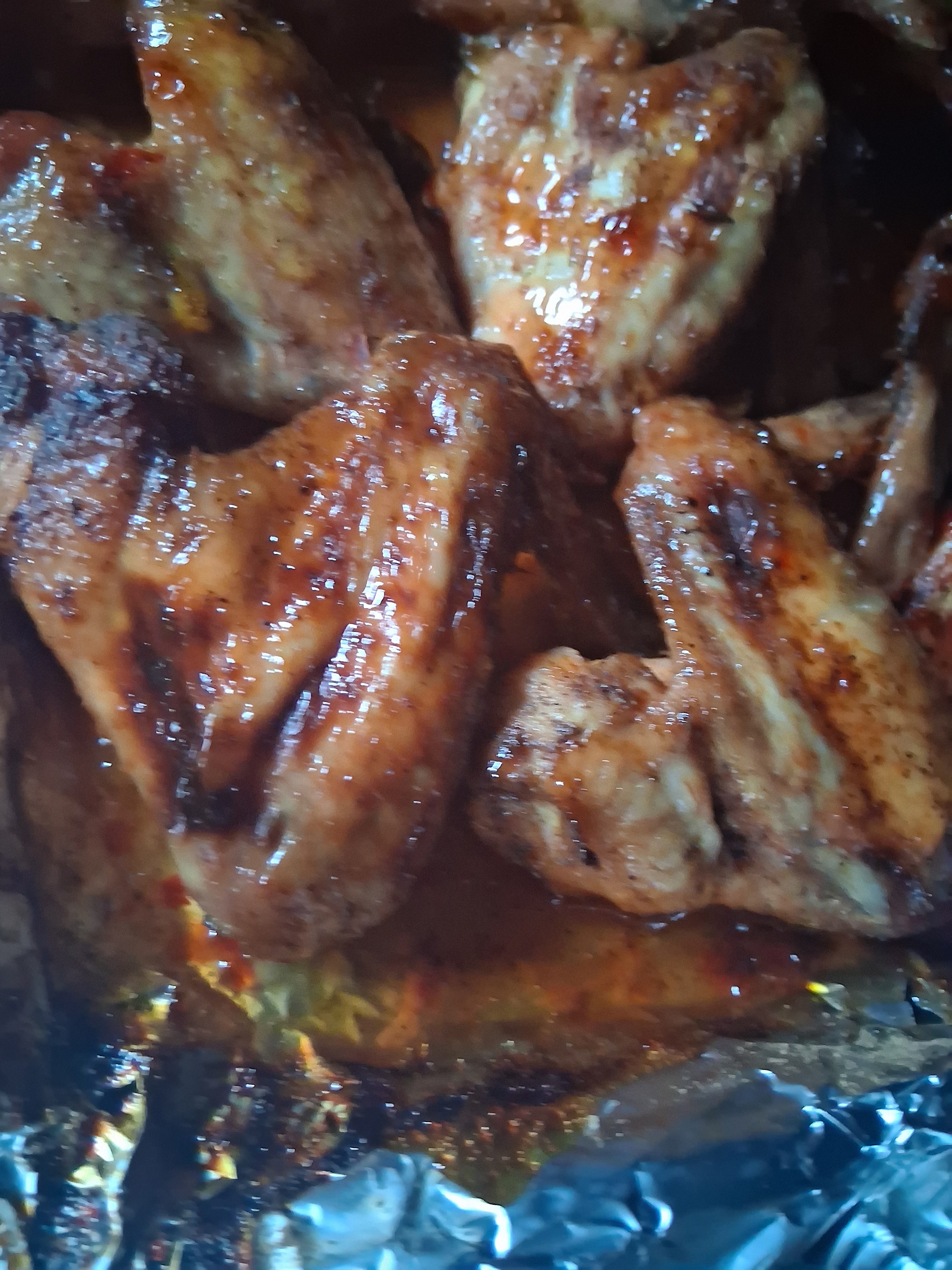 Sweet chilli wings