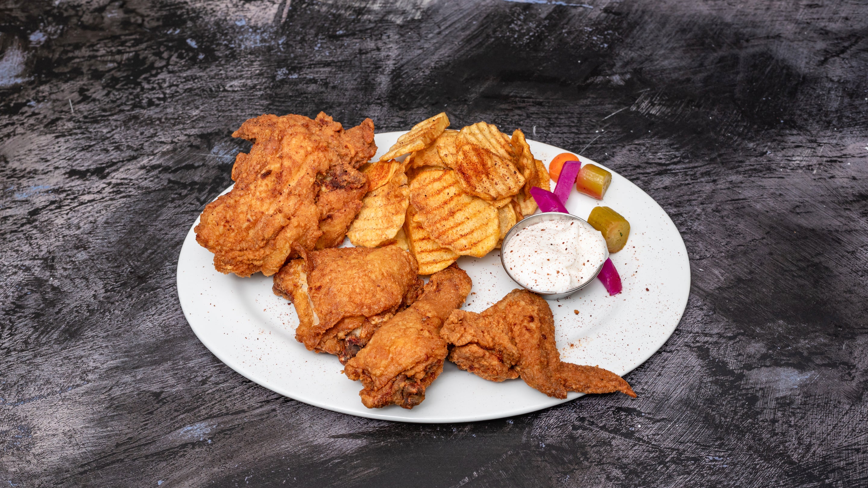 Broasted Chicken Half (4 pcs)