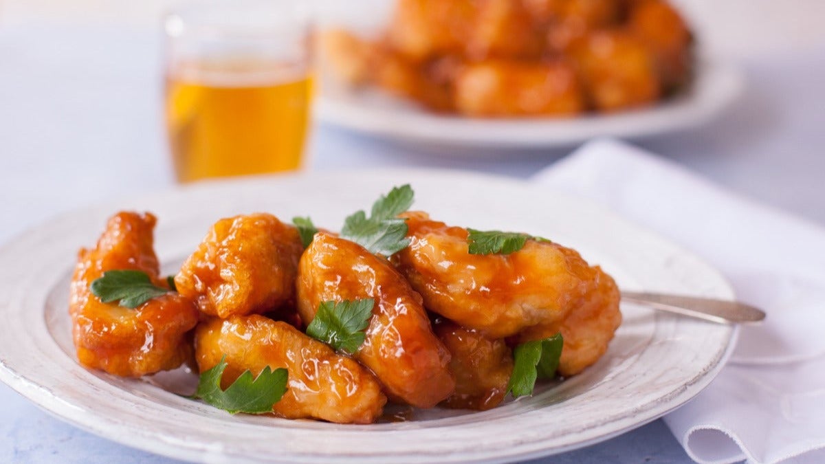 Sweet and Sour Chicken Balls 咕鸡球