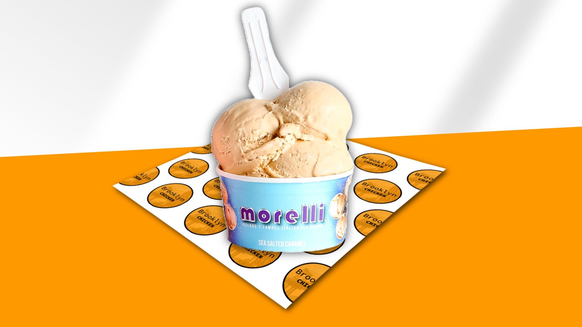 Morelli Sea Salted Caramel Ice Cream 125ml