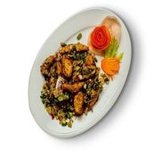 Pepper And Chili Baby Corn
