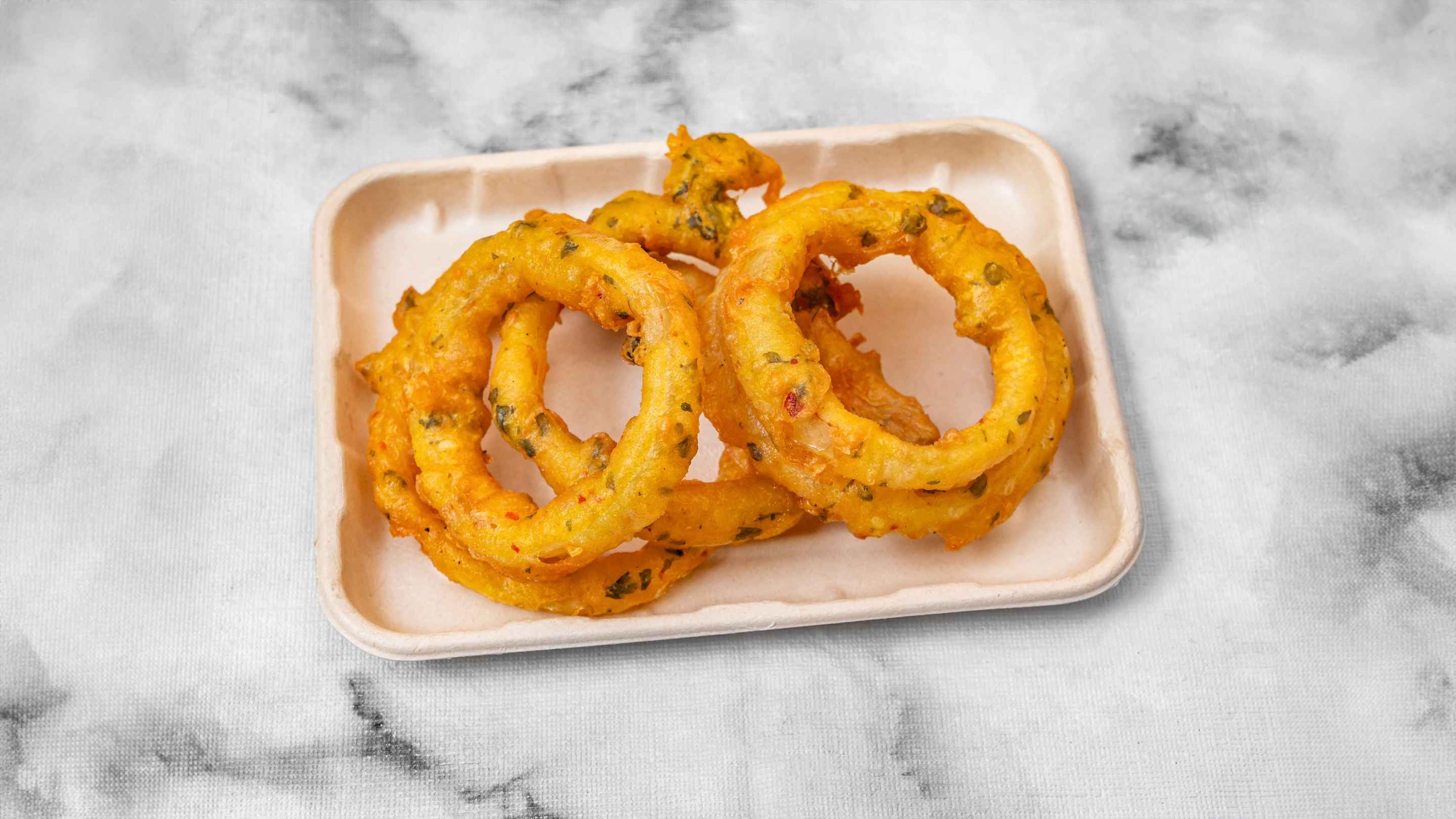 Bhaji Style Onion Rings