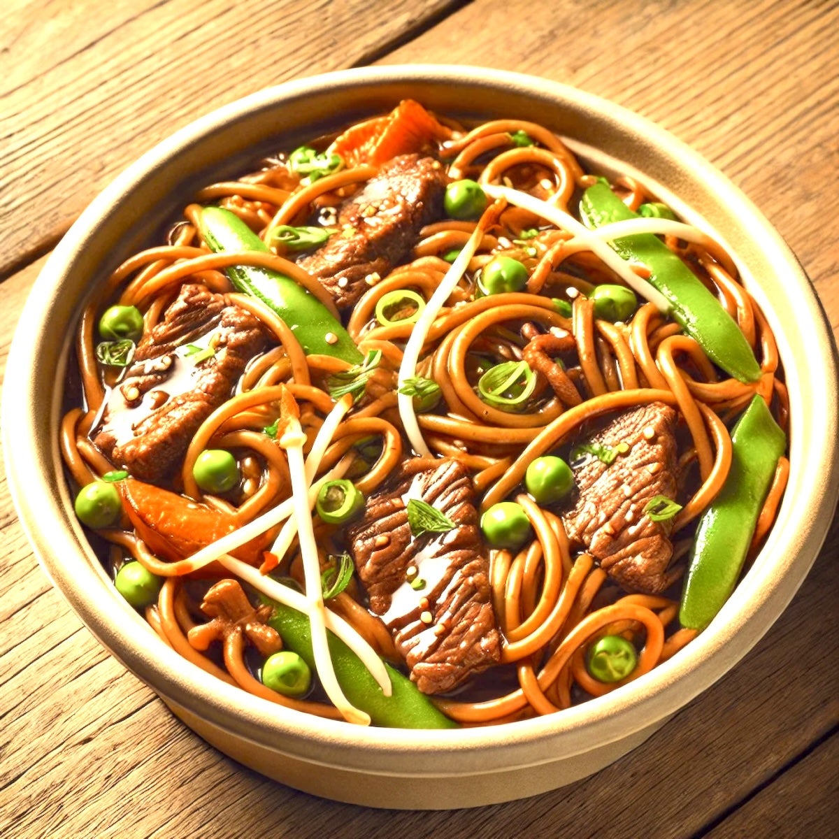 Beef Fried Noodles牛肉炒面