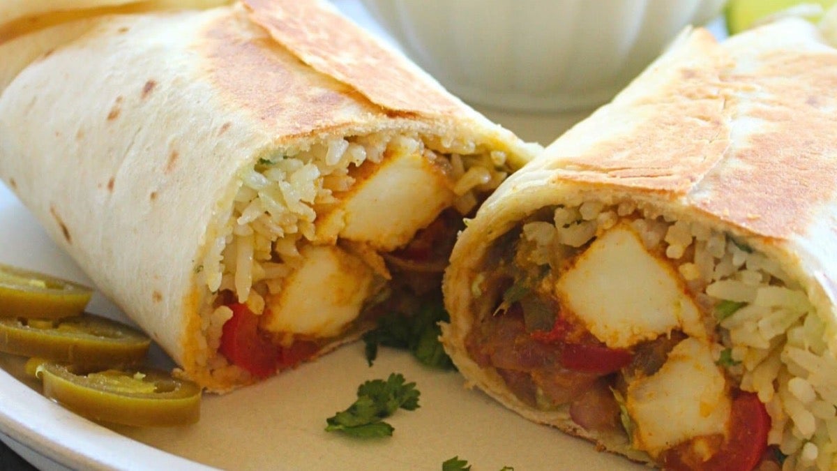Panner Tikka Burrito