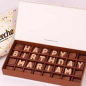 Customize Happy Birthday Chocolates By Sweecho