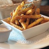 French Fries served with truffle aoili
