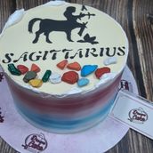 Sagittarius Tower Cake