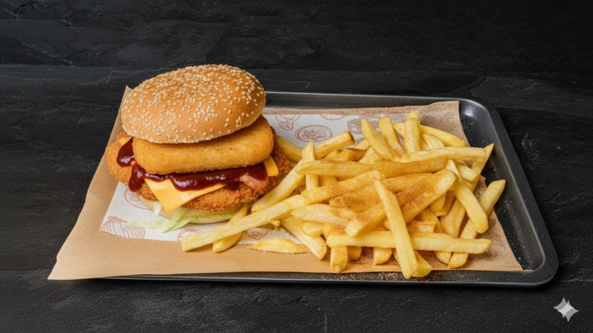 Fat Chicken Fillet Burger
