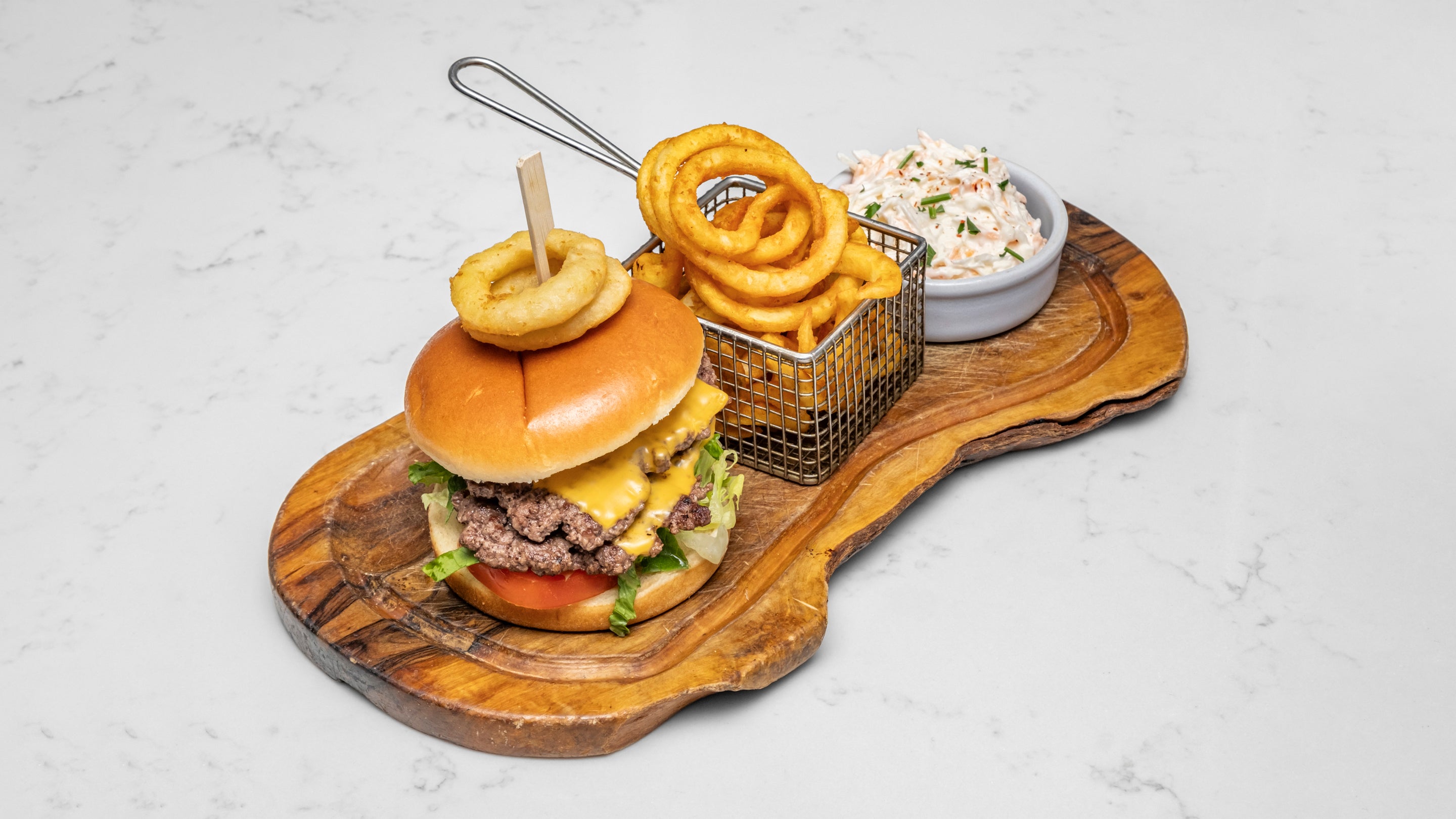 Homemade Burger Meal (R) (H)