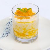RICE MANGO PUDDING 