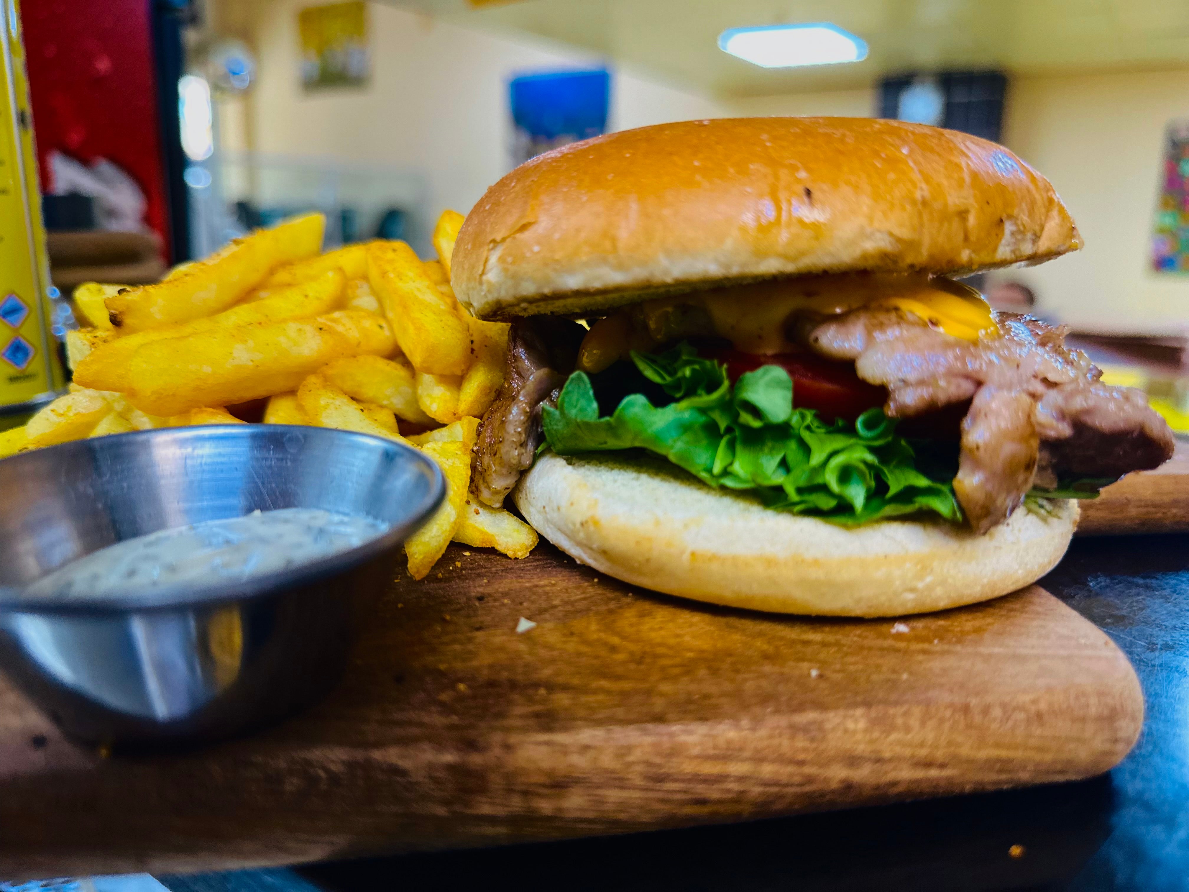 Grilled Chicken Burger
