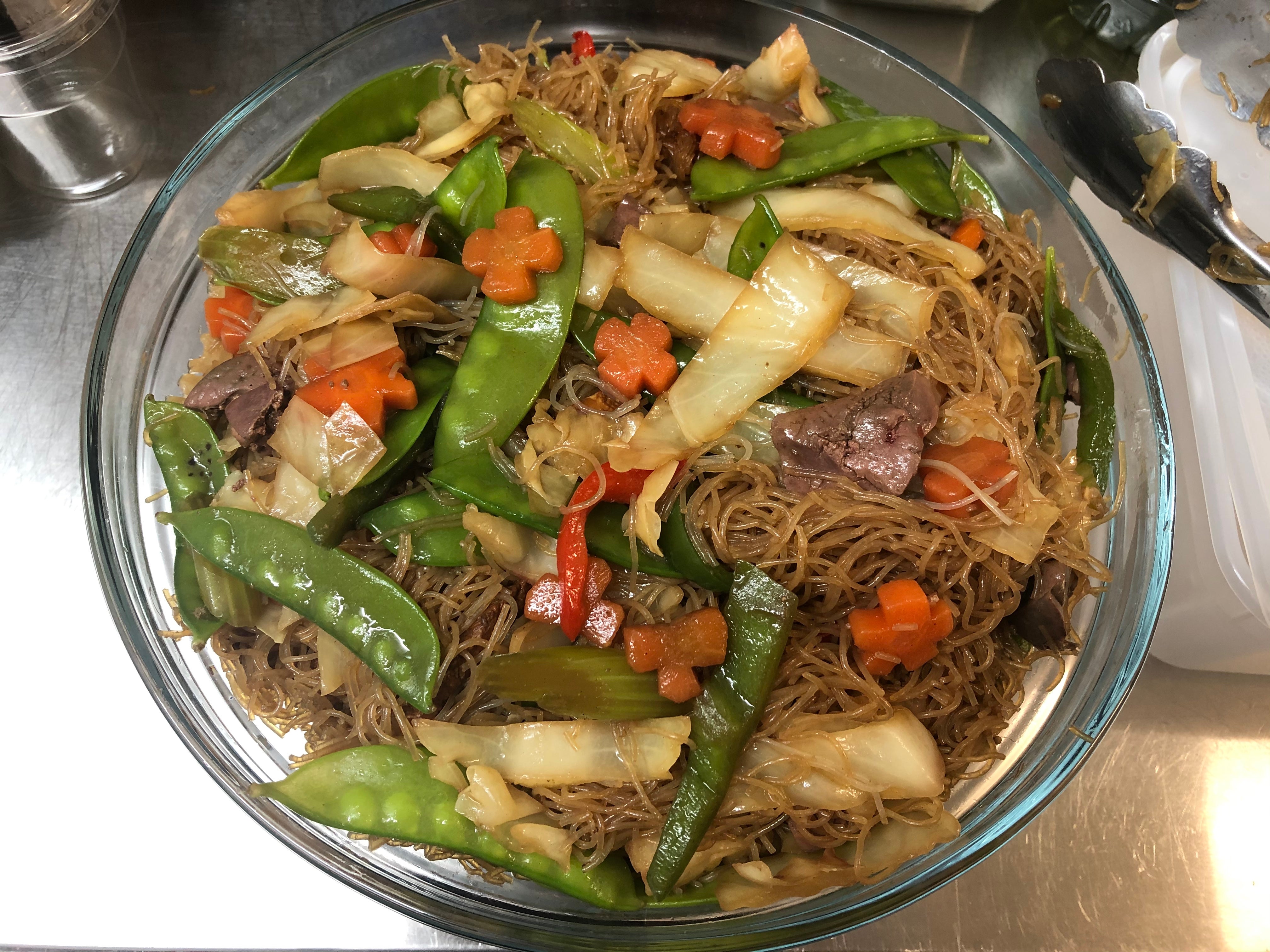 Pansit Guisado Vegetarian