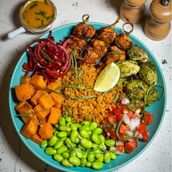Anticucho bowl
