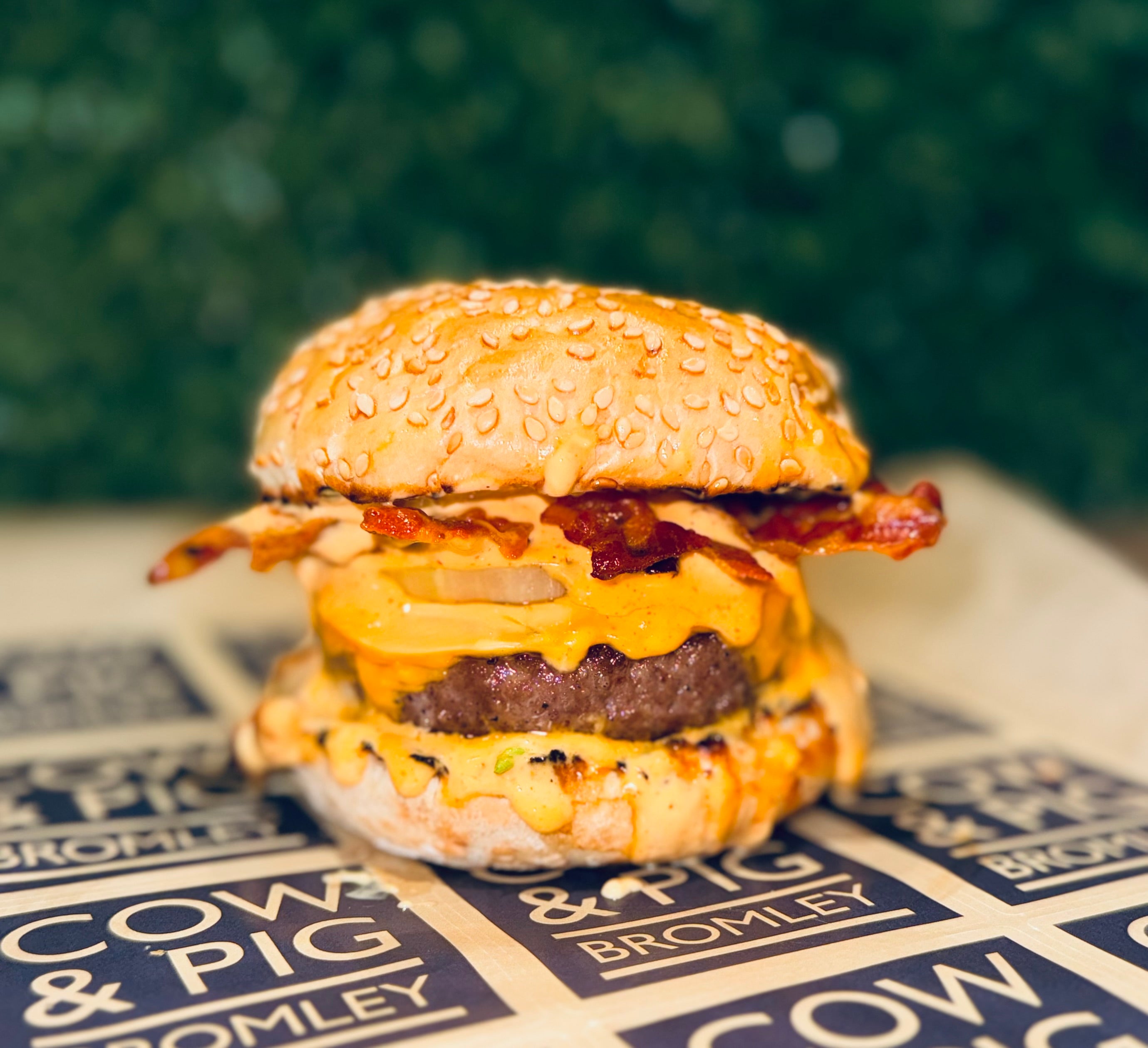 Miso Bacon Burger