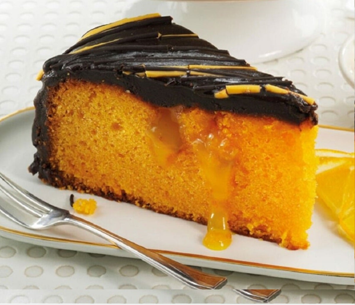 Sticky Chocolate and Orange Cake