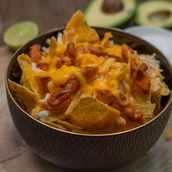 Chicken Cheesy Nachos 