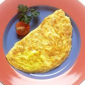 Egg Omelette (2 Eggs) (Breakfast)