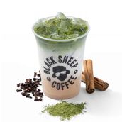 ICED PUMPKIN SPICE MATCHA LATTE