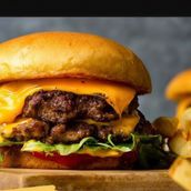 Flame Thrower Double Beef Burger