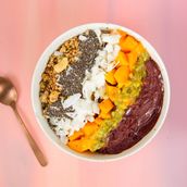 Passion Fruit Mango & Coconut Acai Bowl