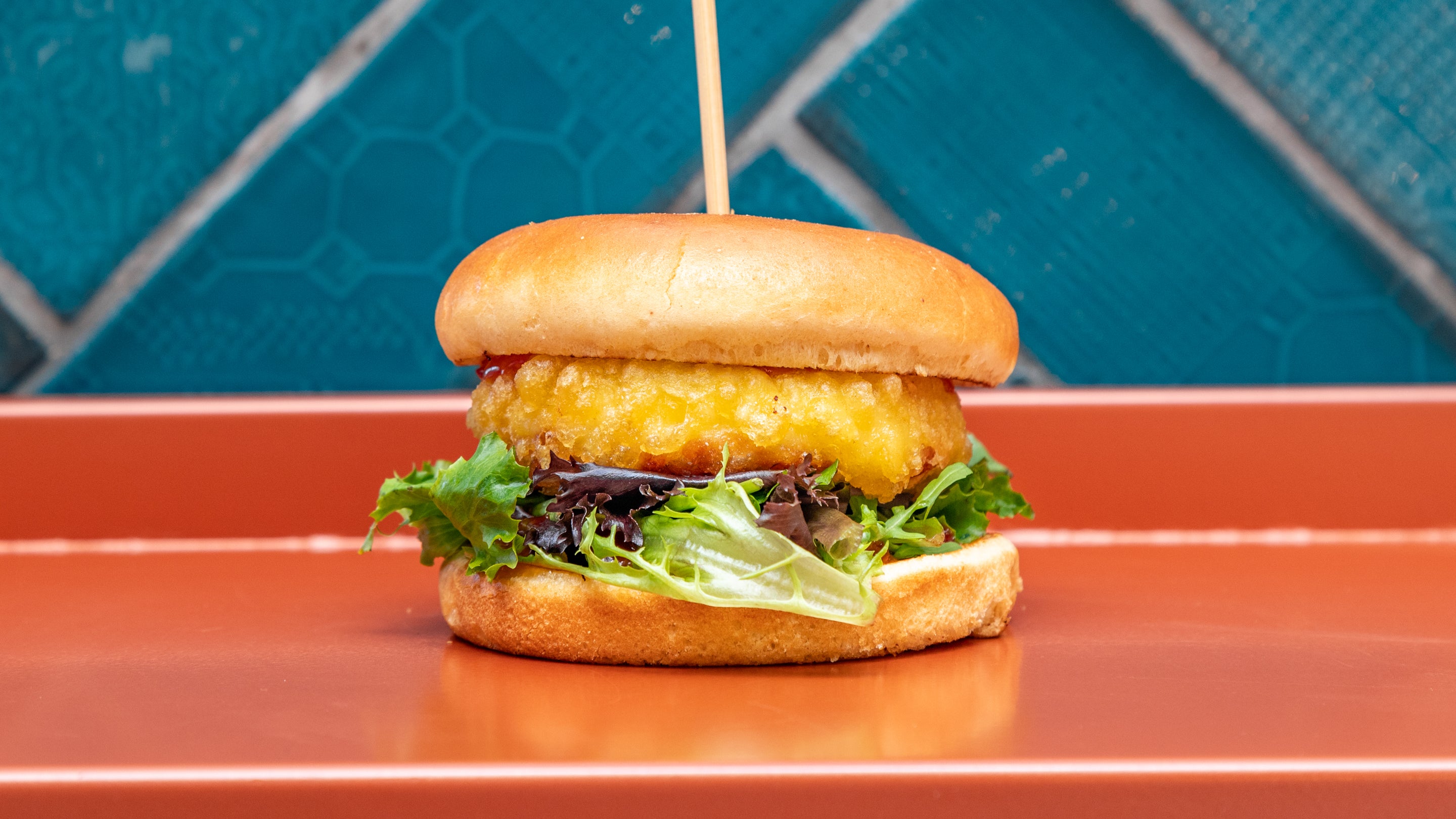 Halloumi Burger no Chips