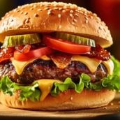 Gladiator Beef Burger 