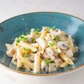 Chicken Penne Alfredo