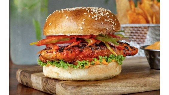 Tandoori Chicken Burger