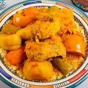 Chicken couscous