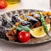 Pickled Aubergines With Tomatoes