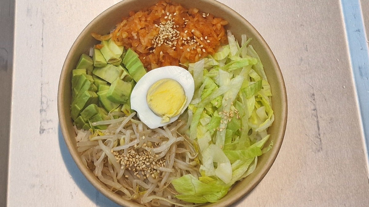 Avocado cup bap